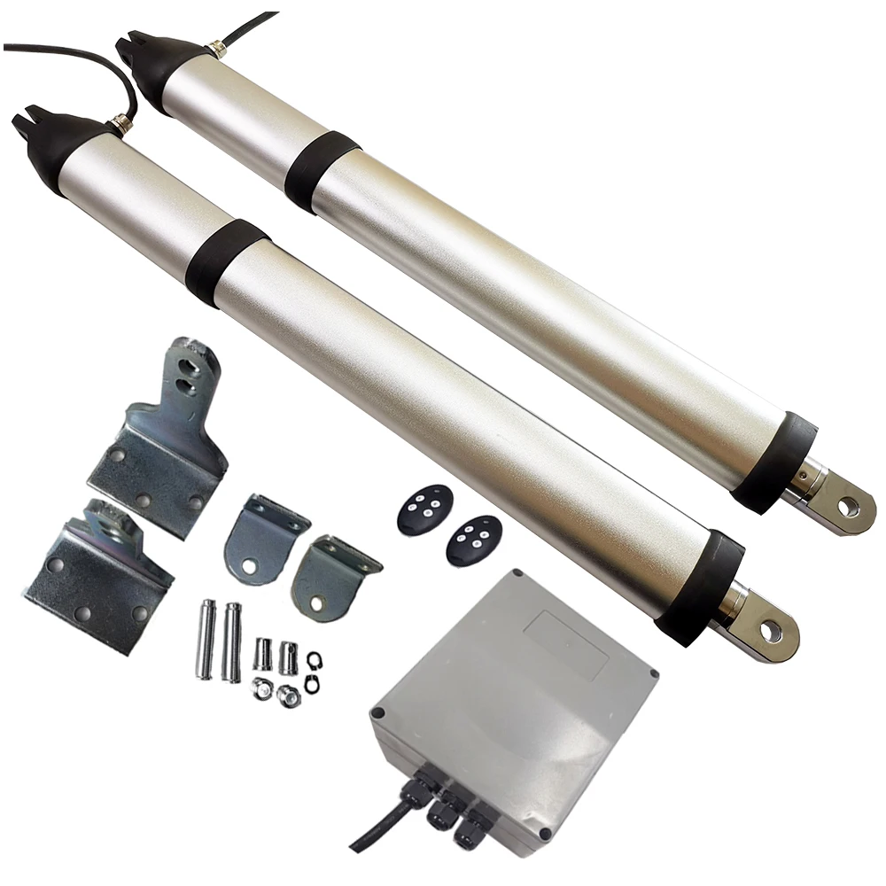 Automatic Remote Controlled Linear Actuator Electric Swing Gate Motor Dc 24v