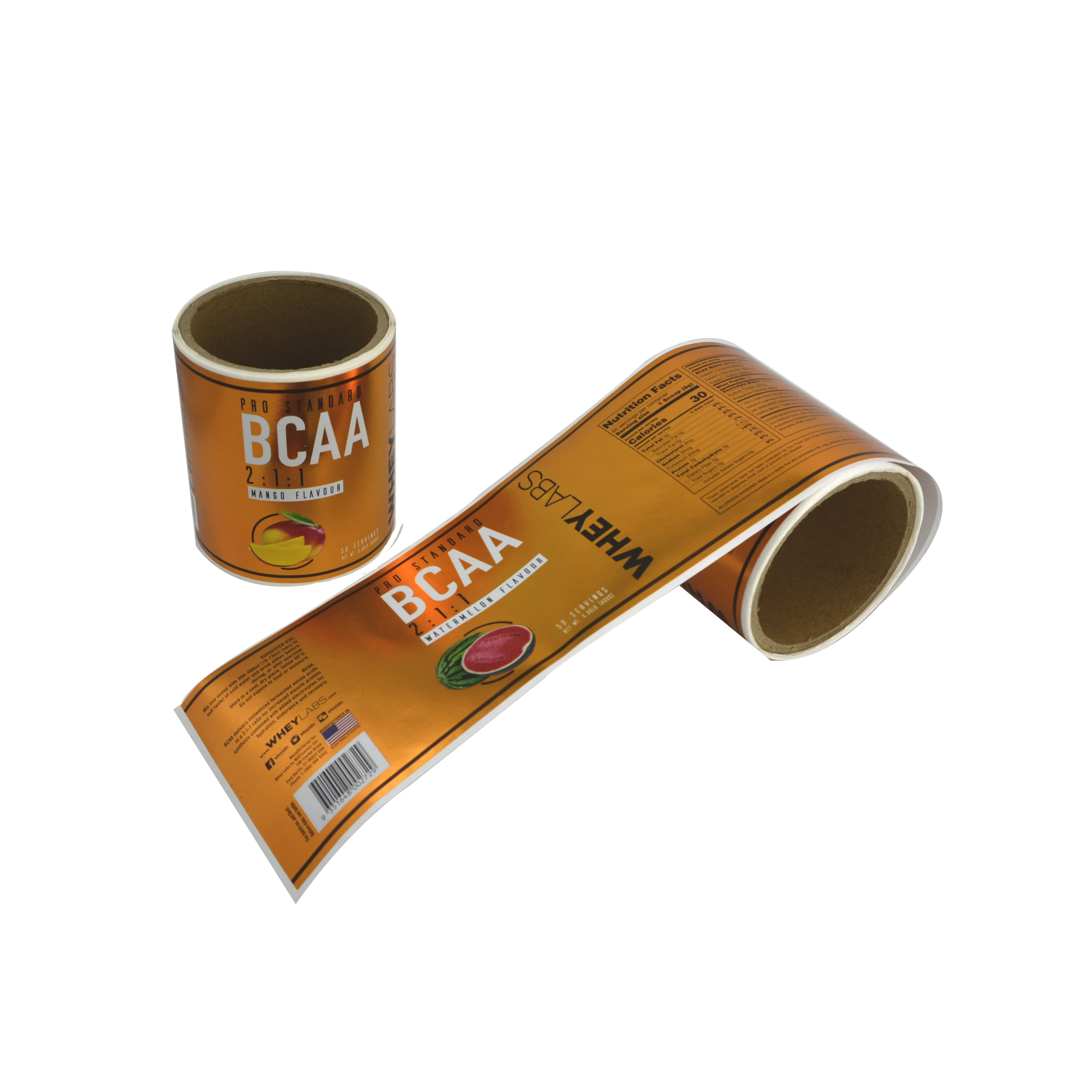 custom interactive sport nutrition protein drink private facts label maker