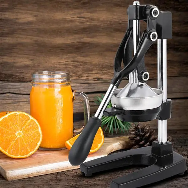 Manual juicer Single-squeeze juice squeezer Heavy-duty aluminum alloy citrus juicer and pomegranate juicer with seed filter