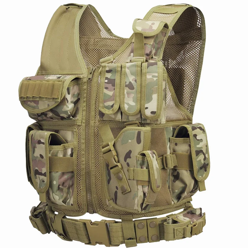 Мужской военный тактический жилет, уличный спортивный тренировочный жилет, тактический жилет для страйкбола, пейнтбола