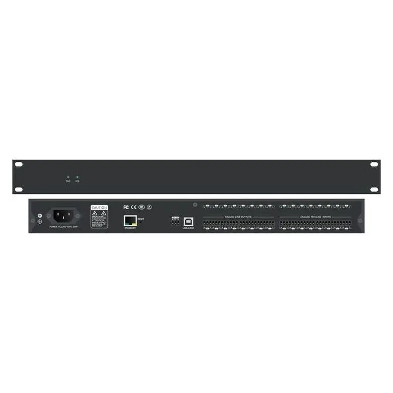 New Style DSP audio processor TFS88 Black metal audio processor digital audio processor for professional stage sound equipment