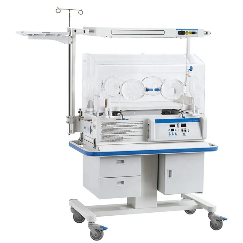 High Quality Led Light Medical Portable Baby Warmer Infant Radiant Phototherapy Transport Infant Incubator