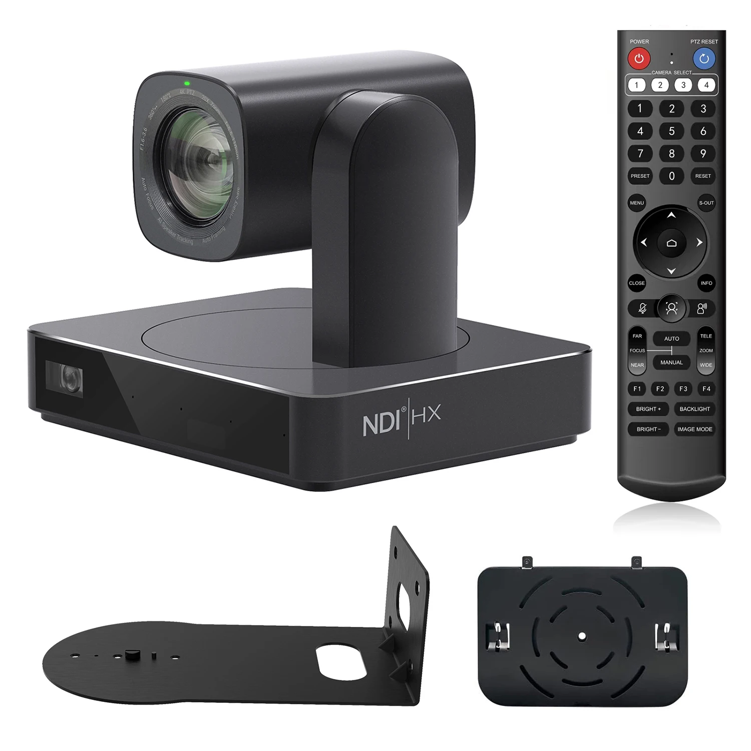 4K Ptz Auto Tracking Videoconference Camera  20 Zoom Conference NDI Camera