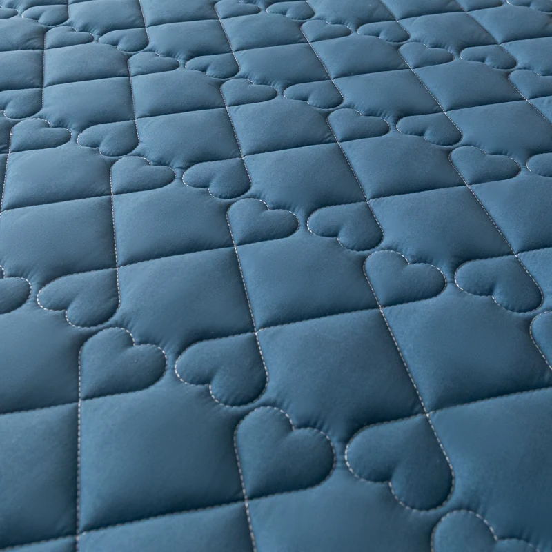 Class A Cotton Breathable Soft Mattress Cover Quilted Jacquard Mattress Protector with Elastic band