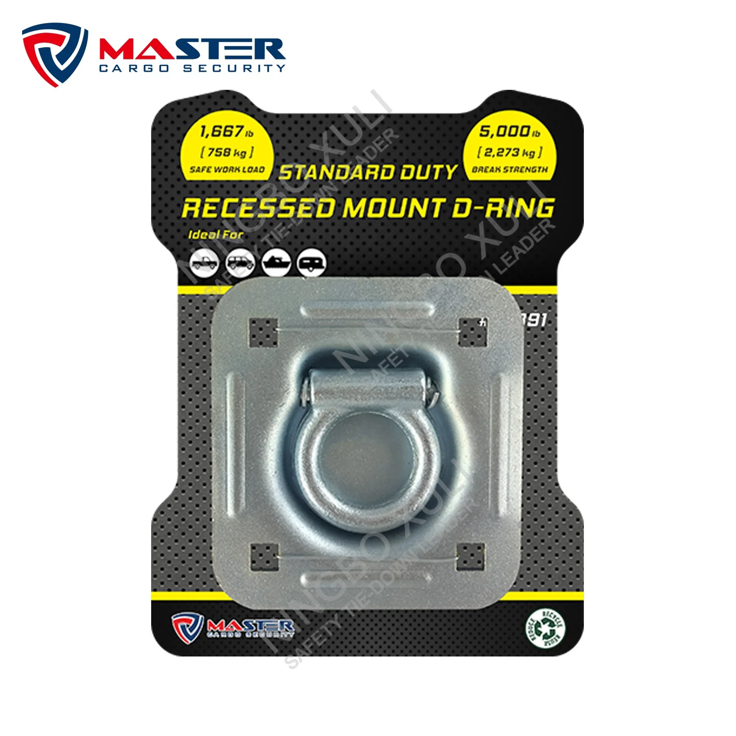 Xuli Anchor Points Recessed Mount D-Ring