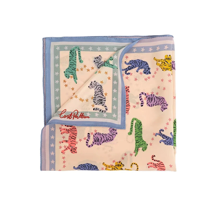 Factory wholesale custom logo bandana designer digital printing cotton bandana bib