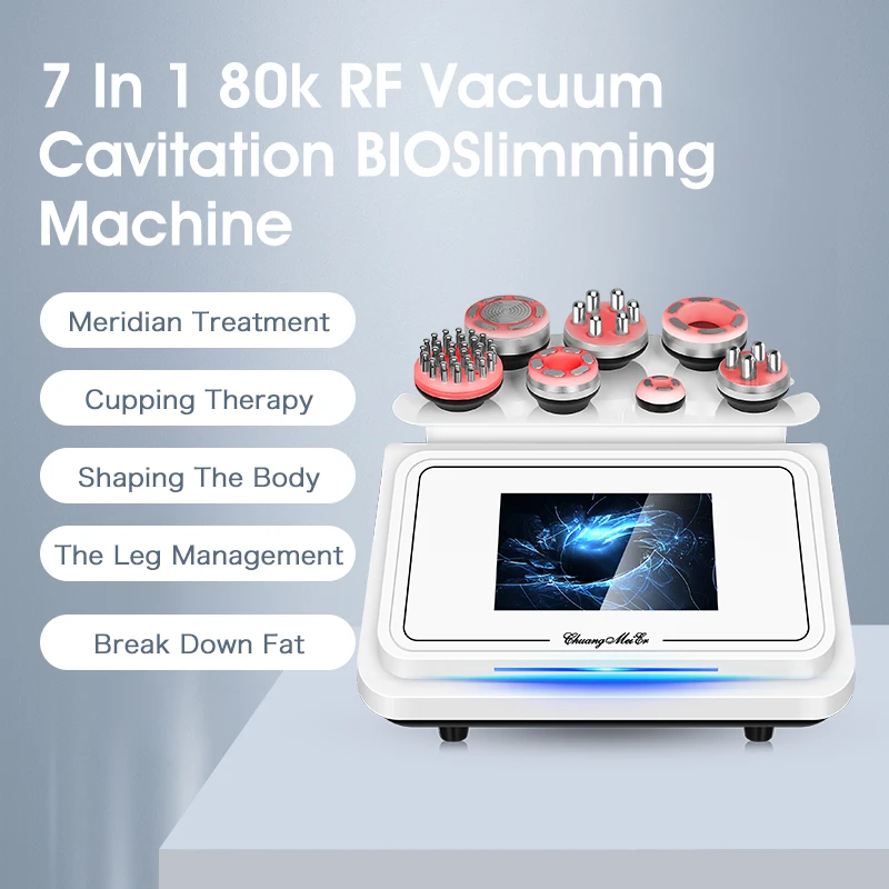 S.W 7 In 1 80 k Fat reduction and shaping all-in-one instrument  Beauty Machine Other Home Use Beauty Equipment