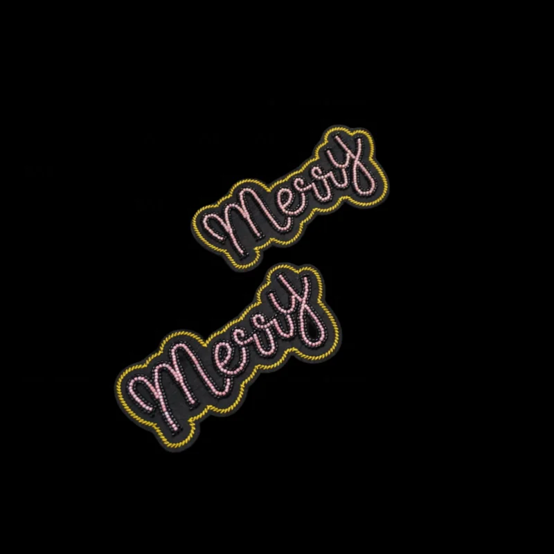 Wholesale silver color bow tie motif rhinestones beading patch bow tie rhinestone applique fabric