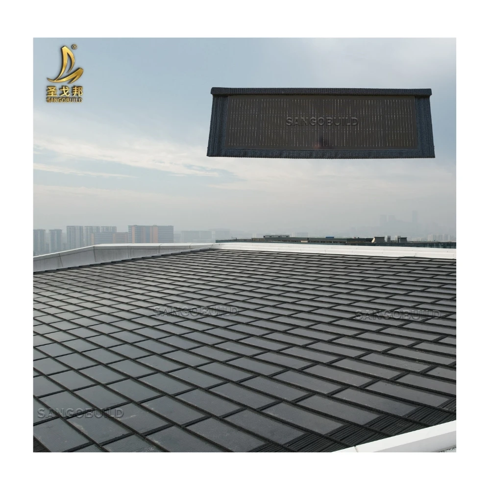 Roof Solar Panel Tile High Efficiency Factory Direct Price Photovoltaic House