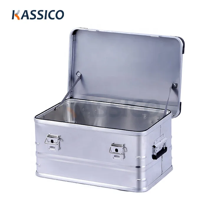 KASSICO 4x4 Off-road Metal Aluminum Storage Box Case Truck SUV Overland Transport Box
