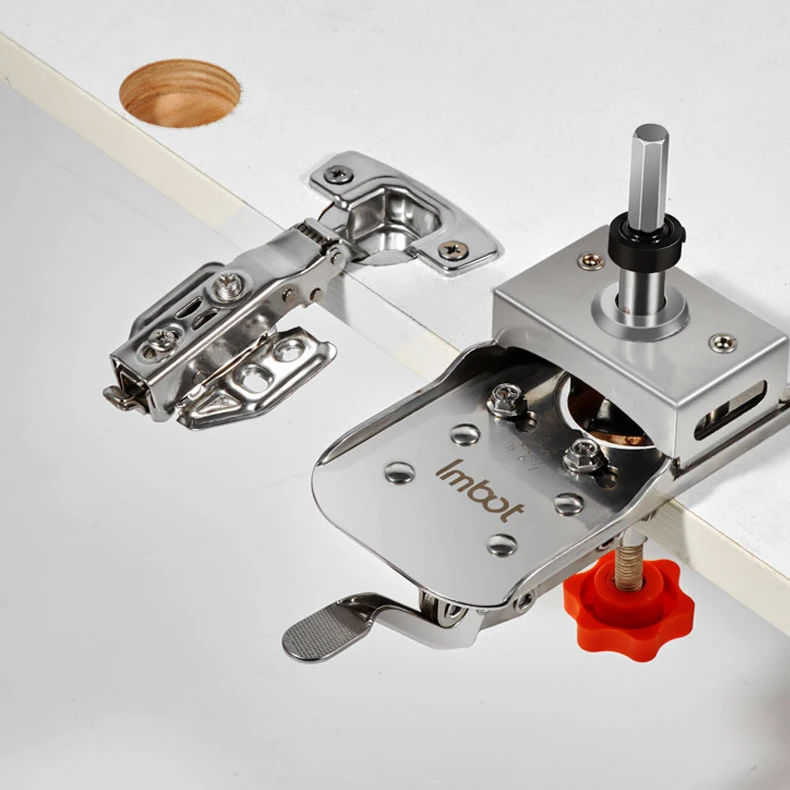 Imbot Door Hinge Carpentry Tool Hole Opener Hinge Hole Jig Jig For Concealed Door Hinge