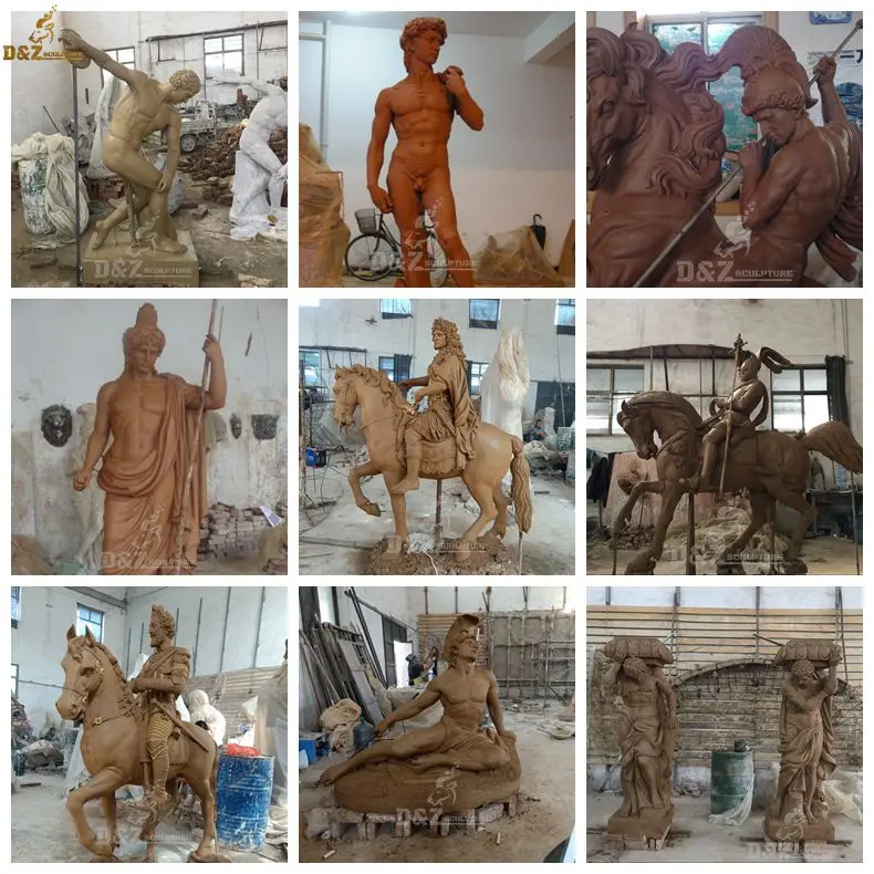 figure clay mold
