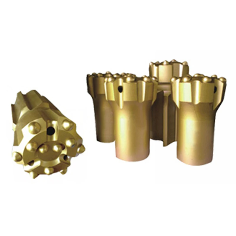 Quarry tungsten carbide rock drill bit head