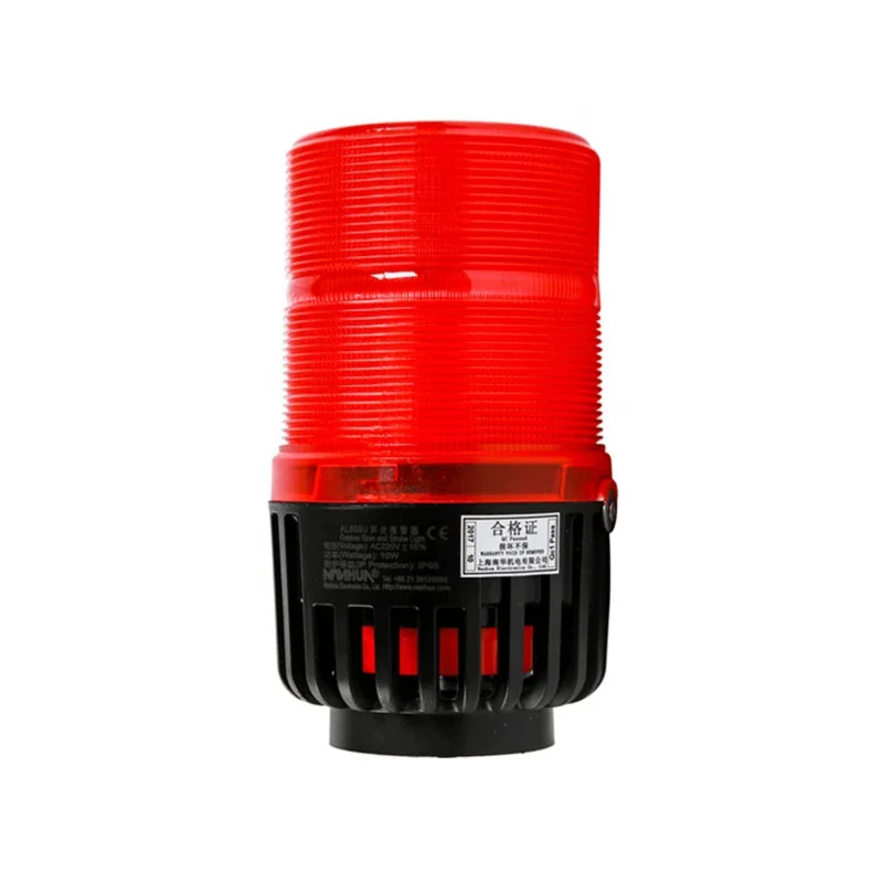 AL80/LED RGB Industrial alarm  siren Warning Beacon with siren