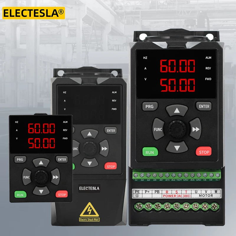 VFD 3 Phase 1.5kw 2.2kw Pump VFD Frequency Inverter AC Drive Converter