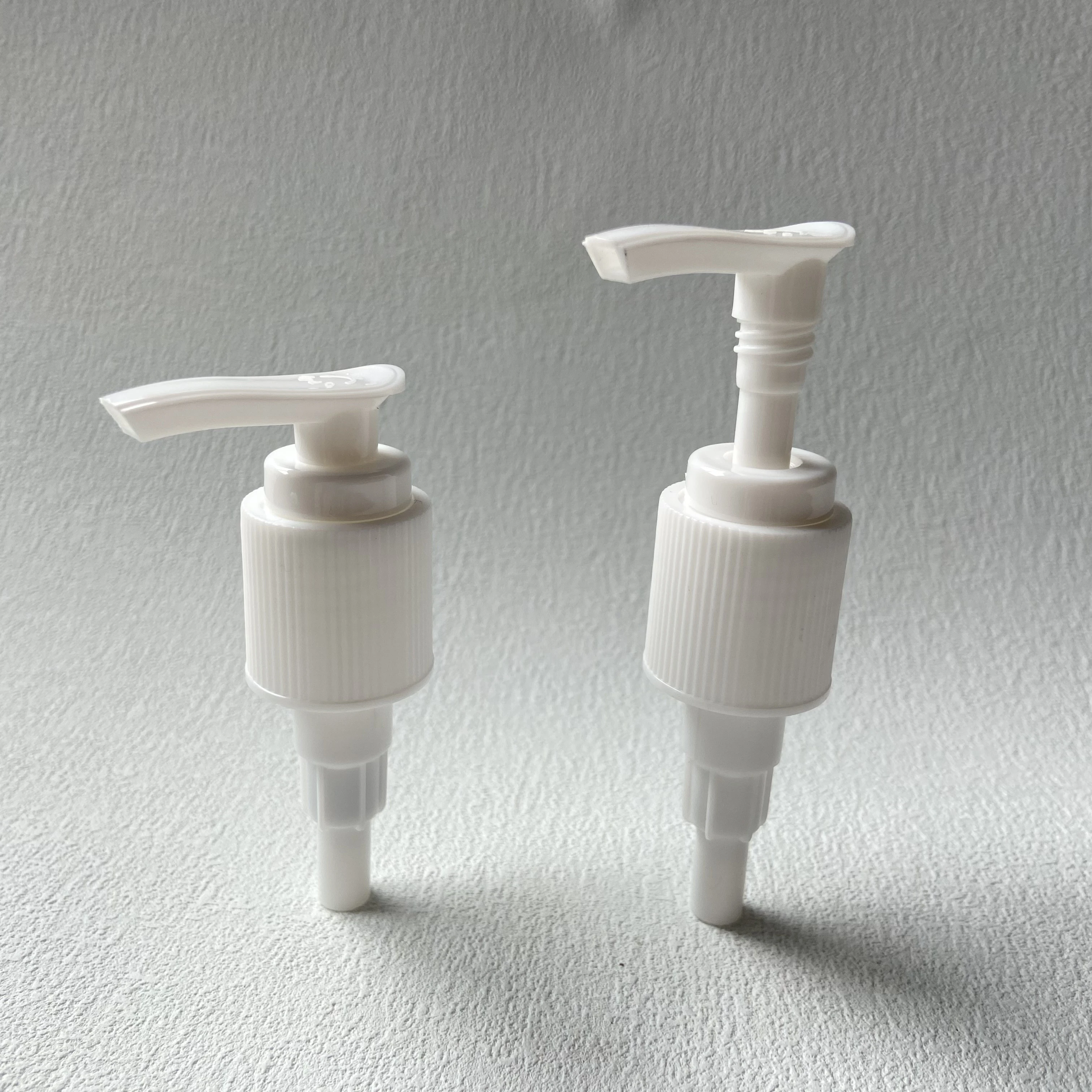 24/415 white PP plastic recyclable lotion pump hand soap liquid dispenser for pet bottles
