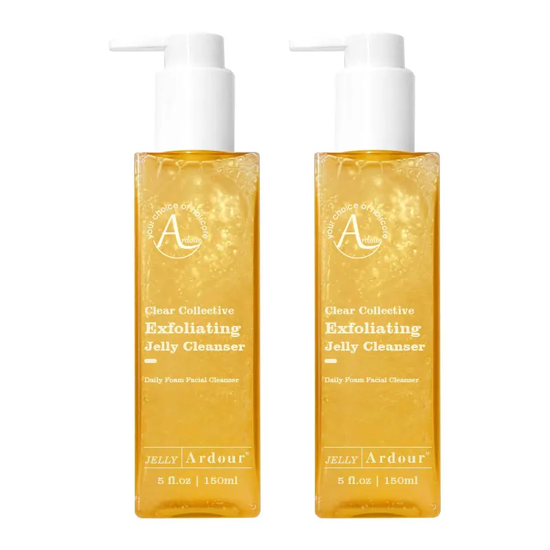 OEM pore cleanser  Removes Oil and Dead Skin Clear Collective Exfoliating Jelly Cleanser