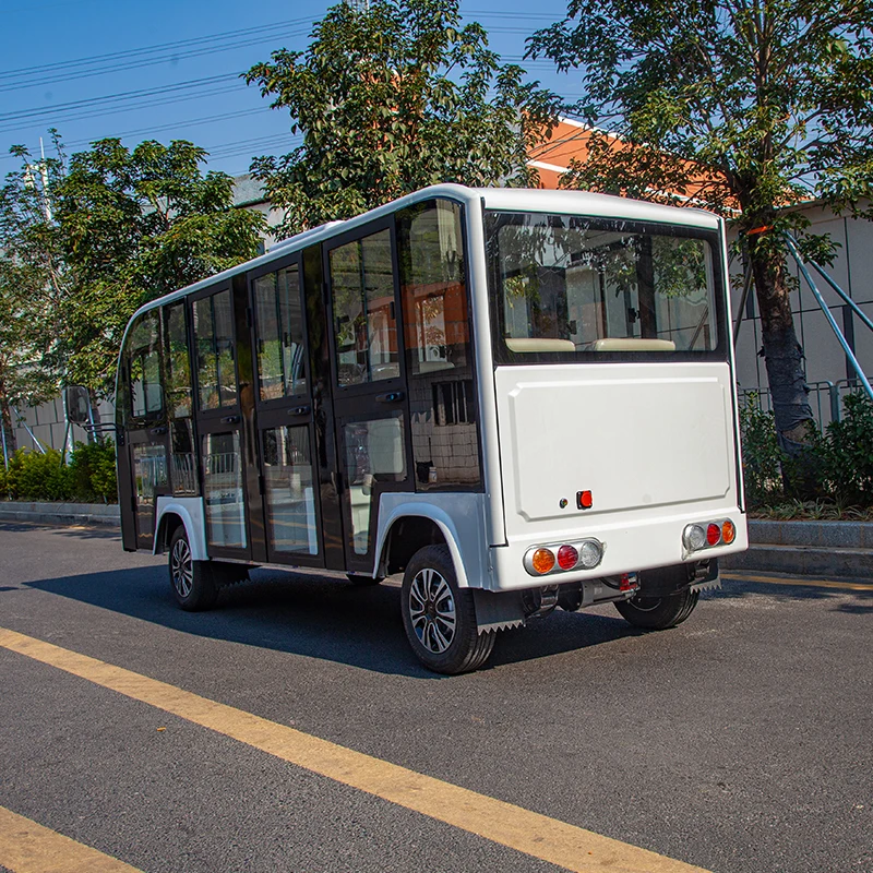 2022 city electric tourist sightseeing  car with 11 seats hot sale Scenic spot electric sightseeing bus