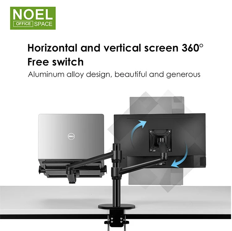 Desktop LCD Computer Screen duel Monitor mount Holder arm computer monitor stand