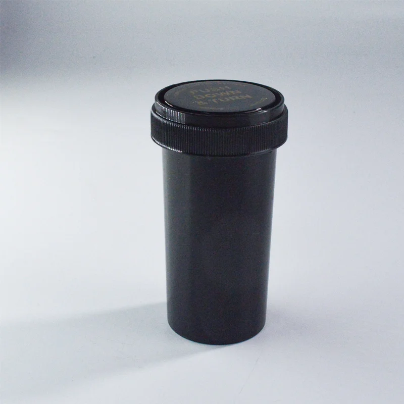 Colorful Portable 8 13 16 20 DR Sealed Plastic Bottles With Child Resistance Lid Waterproof PP Bottles