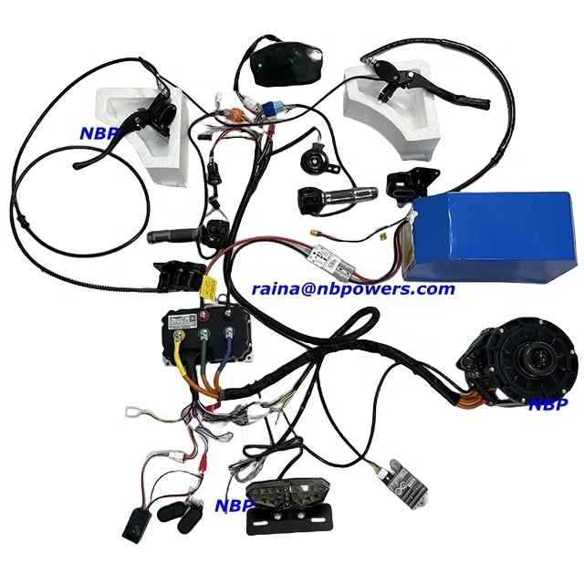 QS motor 138 90H 72V 96V 4000w mid drive gear motor fardriver ND72530 ND72680 controller for motorcycle scootor