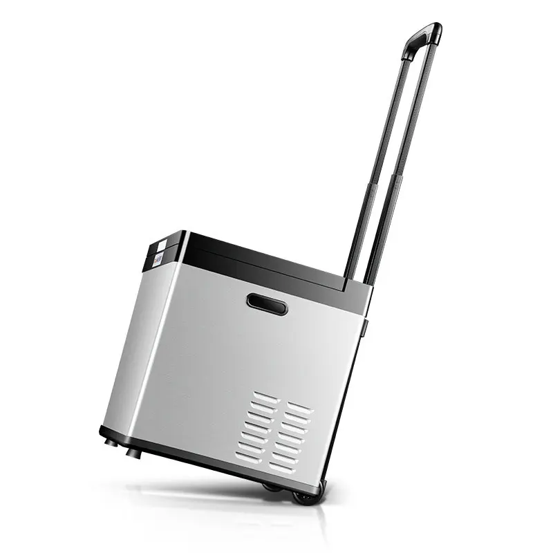 Langle Compressor car refrigerators car home dual purpose refrigeration 12v24v C CF45 new multi-functional portable refrigerator