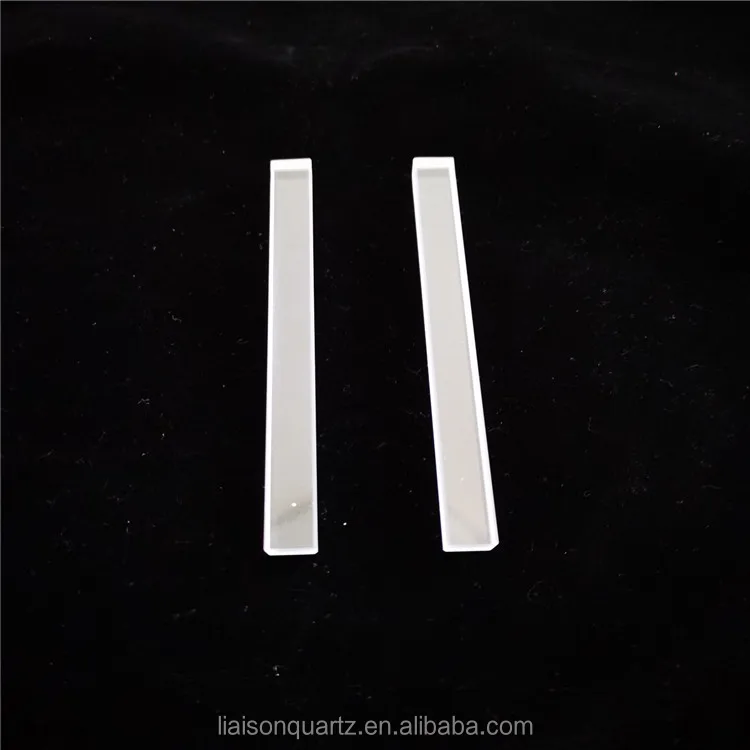 High Purity Fused Silica Half Round Quartz Glass Rod