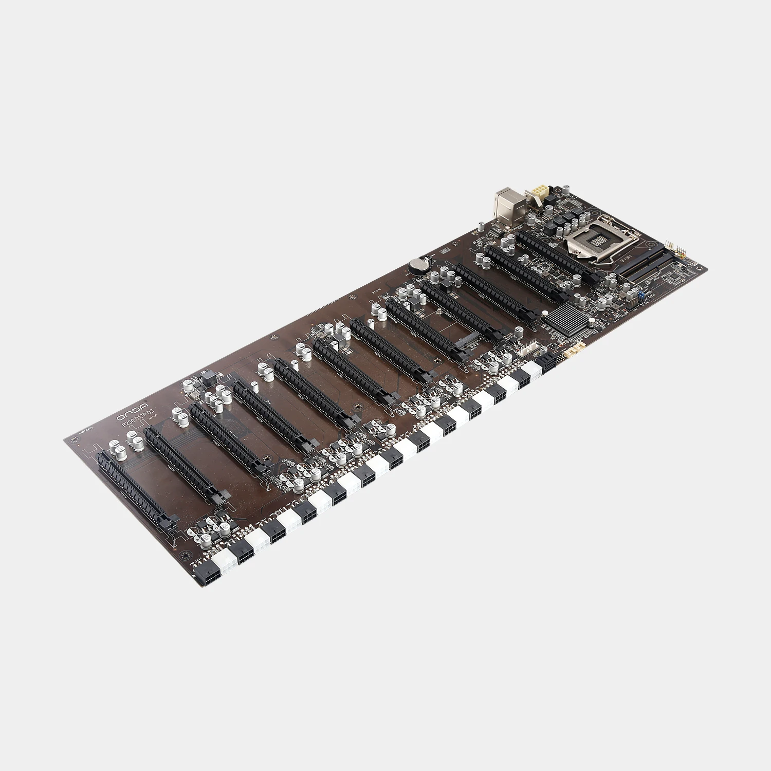  В наличии 8GPU Onda B250 материнская плата для майнинга LGA 1151 DDR3