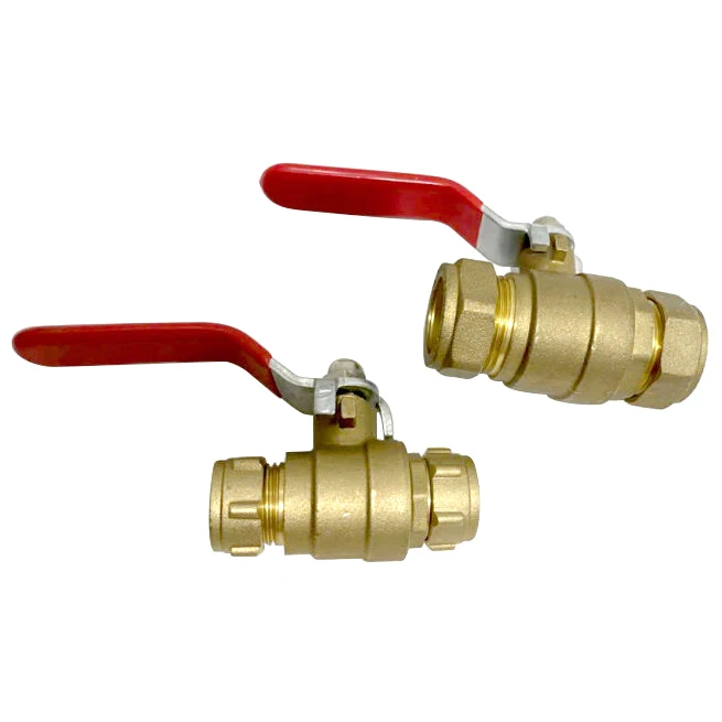1/2 Inch Male Underground Kitz Brass Ball Valve with Butterfly Handle  Push Fit Water Valve Shut off with Disconnect Clip