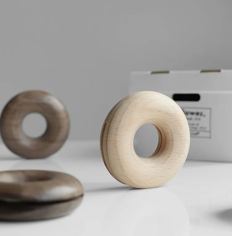 Home Wooden Food Donut Sealing Clips Sets Snack Coffee Bags Sealer Seal Storage Keeps Food Fresh Bag Clip