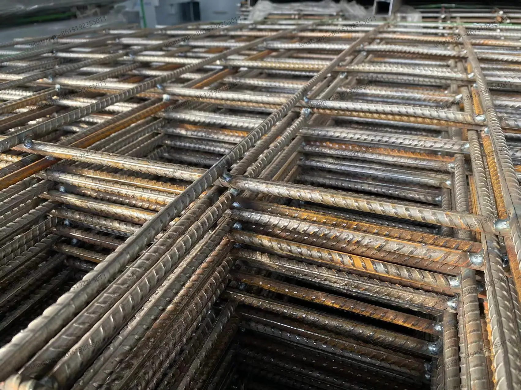 Threaded Steel Reinforcing Concrete Welded Wire Mesh
