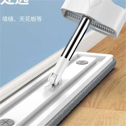 Cleaning Accessories Magic Mops Free Hand Spin Microfiber Mop With Bucket Flat Squeeze Spray Home Kitchen Floor