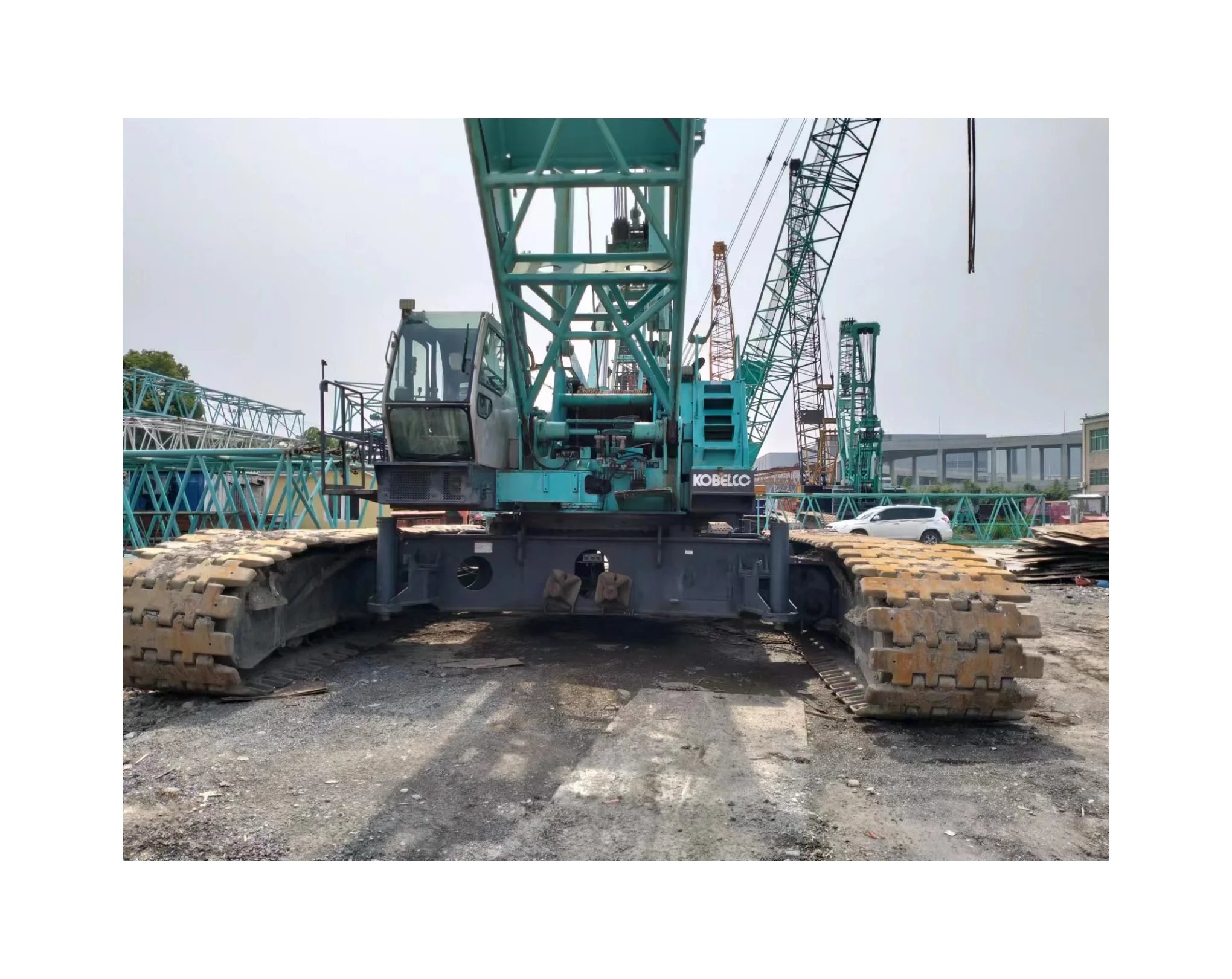 Japan produces original imported crawler cranes for used sale, with good machine quality and discounted prices