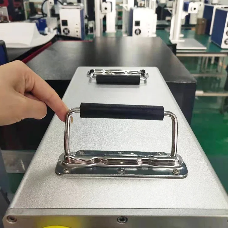 SUNTOP Портативная Лазерная волоконная маркировочная цветная печатная машина цена 20 Вт 50 Вт источник Mopa