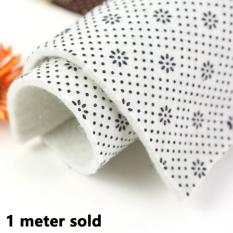 2022 hot sale anti-slip point plastic non woven fabric dotted nonslip felt fabric