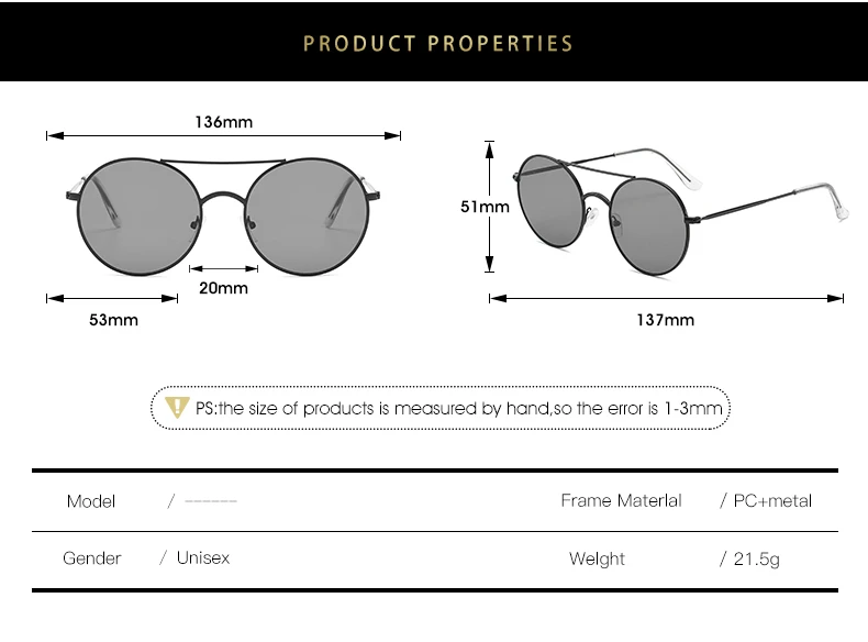 
2019 retro twin beams round sunglasses women metal tint color cheap stock sun glasses wholesale 