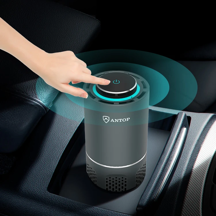 ANTOP Smart Car Air Cleaner Hepa H12 New Design Portable Car Purifier