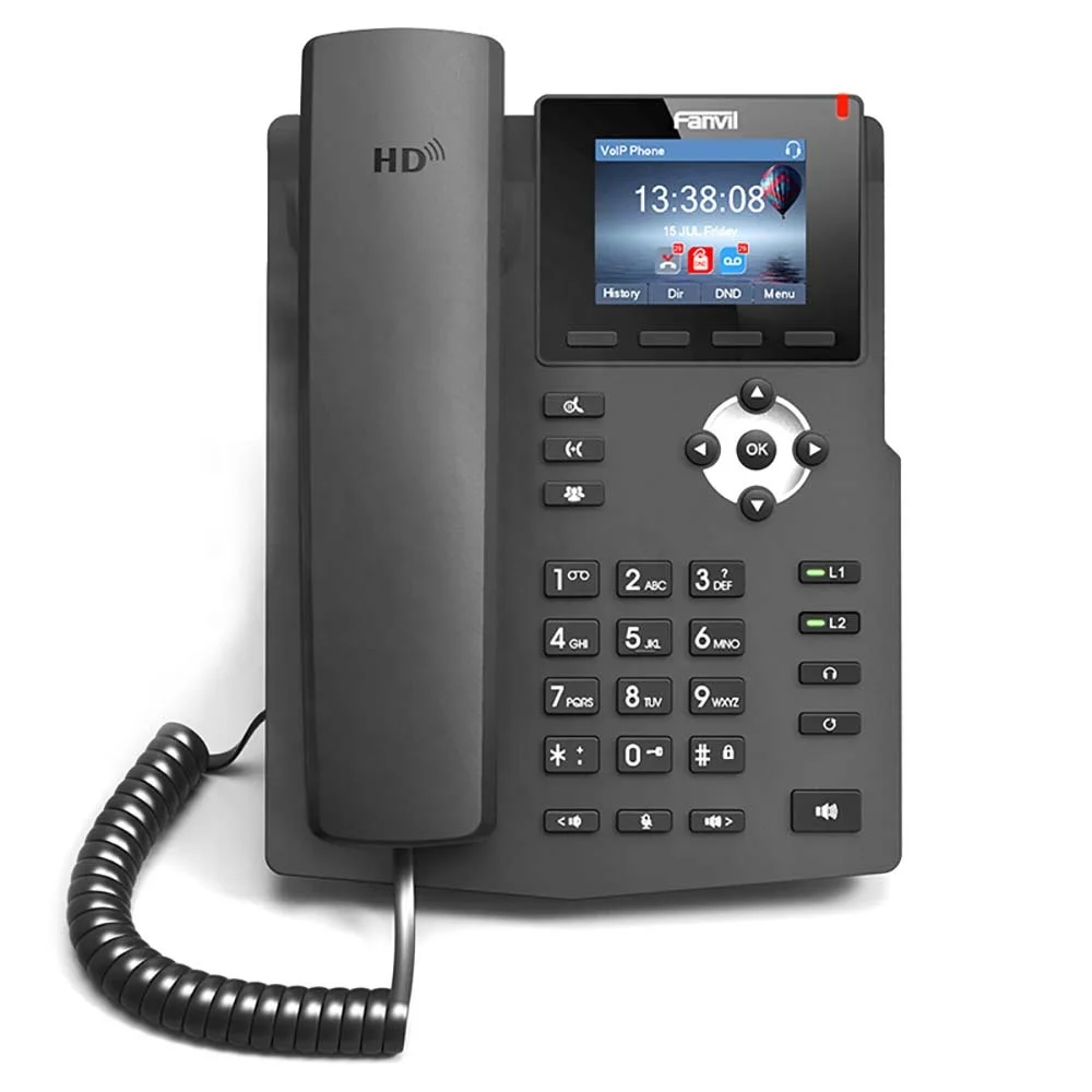  Fanvil X3SP 2 4 дюймовый цветной экран SIP телефон поддерживает POE Sip Voip