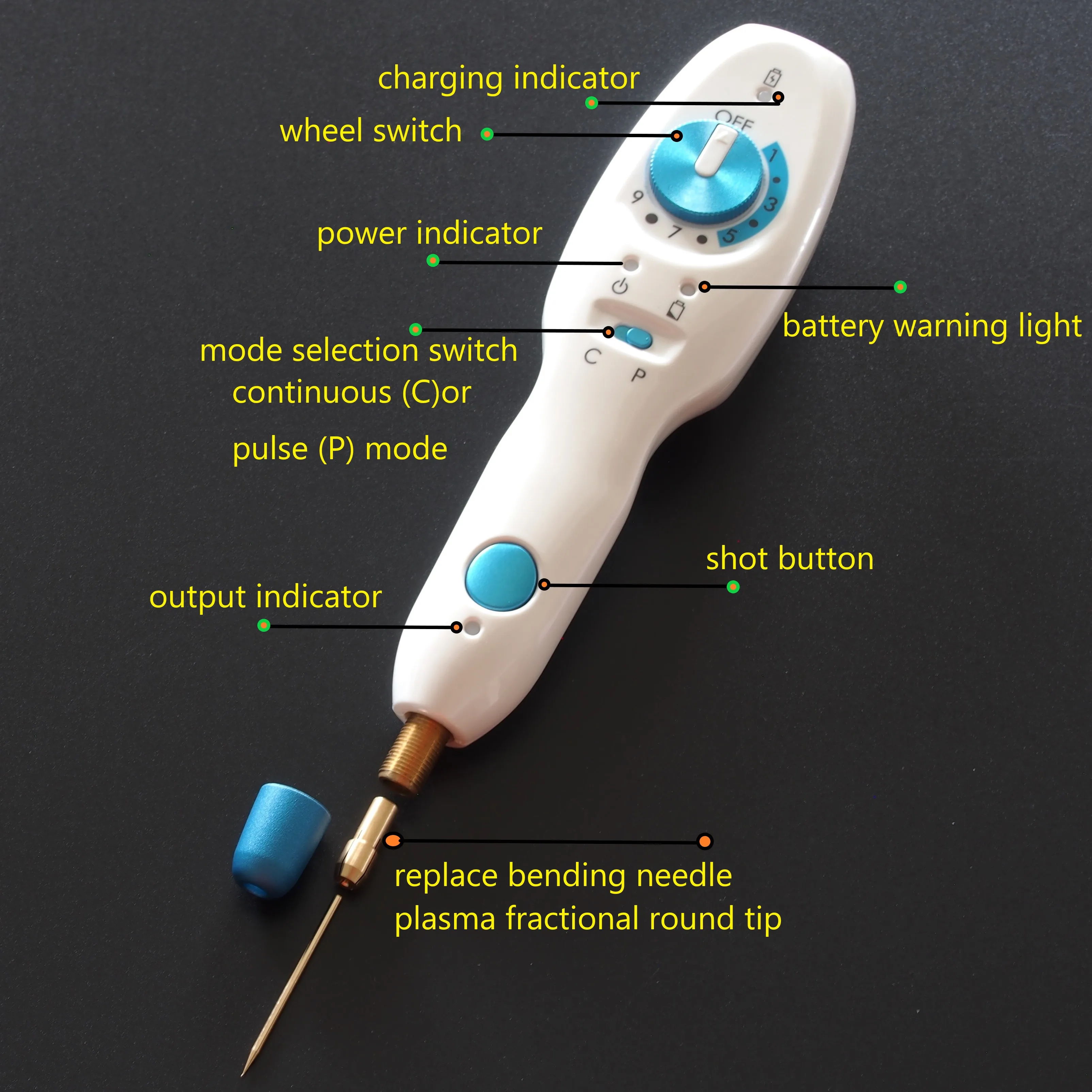 Professional clinic use plamere skin lifting plasma pen ozone plasma pen