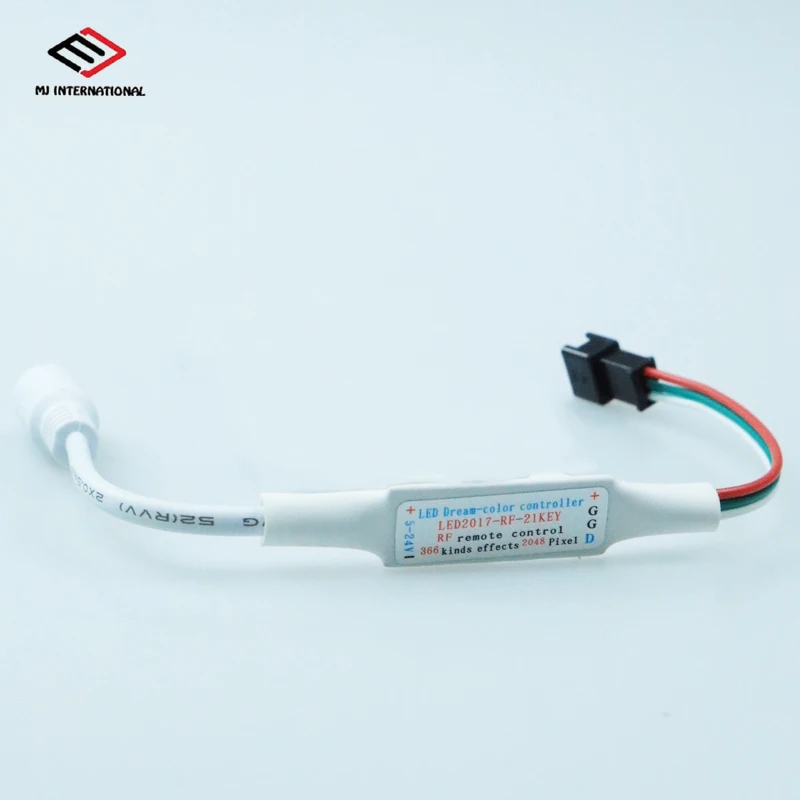 PCB плата RF пульт дистанционного управления 21 клавиши WS2812B WS2811 RGB Цифровой светодиодный
