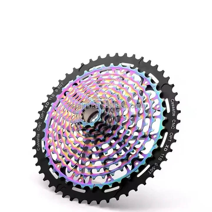 SUNSHINE-SZ Mountain Bike Bicycle XD Cassette 11 12 Speed 9T 42T 46T 50T MTB Freewheel Bicycle ULD Rainbow Sprocket Cassette