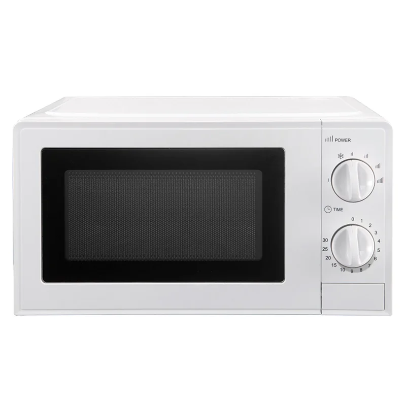 20L/700w White Color 5 Optional Microwave Power Levels Microwave Oven
