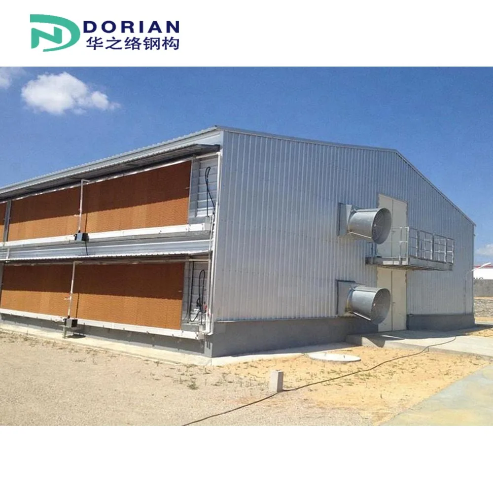 China Mainland Structural Steel Chicken Farm Metal Roofing Sheets Building Materials Construction