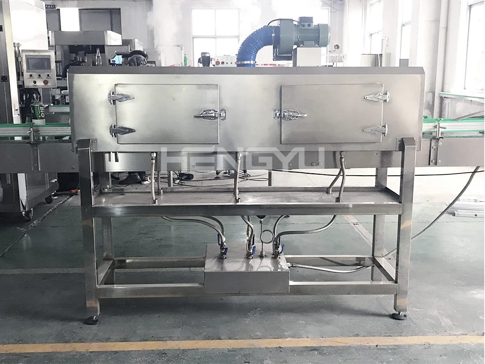Hengyu shrink sleeve applicator Cups Cans Bottle automatic bottle labeling machine