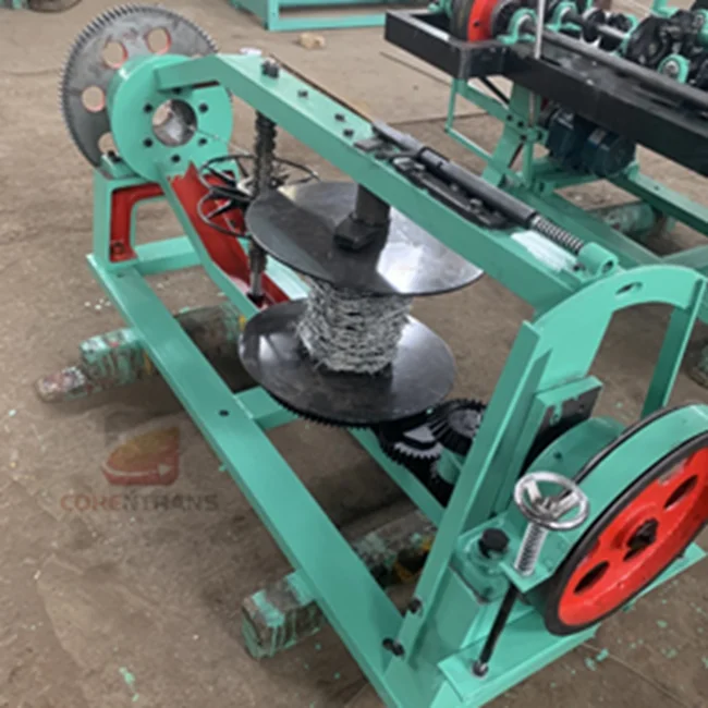 
High Speed Automatic Barbed Wire Fence Machine Tops Barbed Wire Machinery 