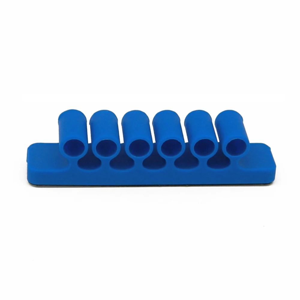 TOP Silicone Porous Cable Organizer Clips Desktop Universal Porous Cable Organizer Winder Tidy Management Holder