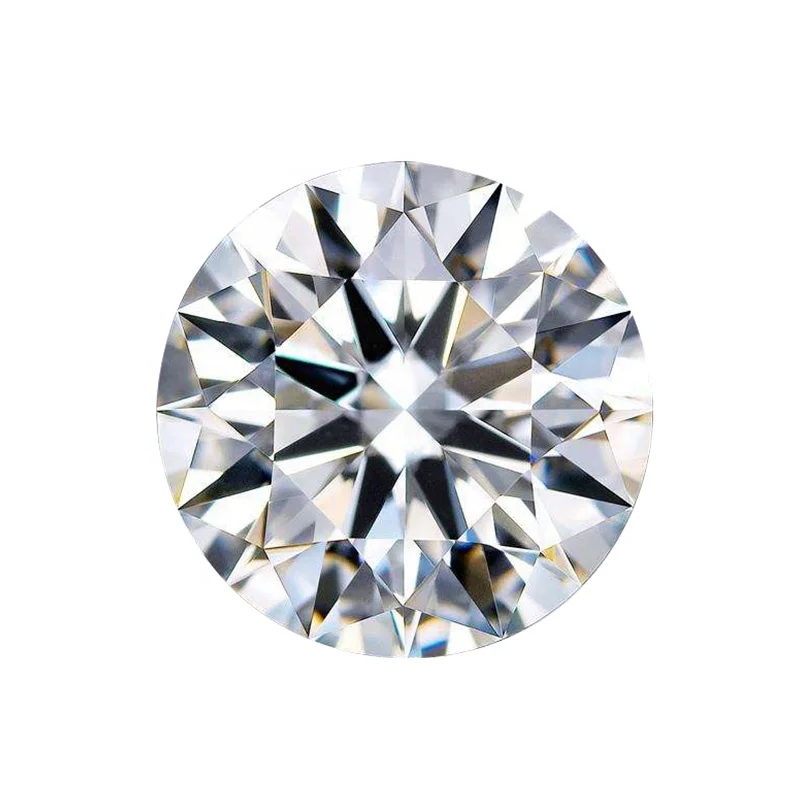 
AAA quality round white zircon loose stone 0.8-10mm cubic zirconia diamond wholesale 