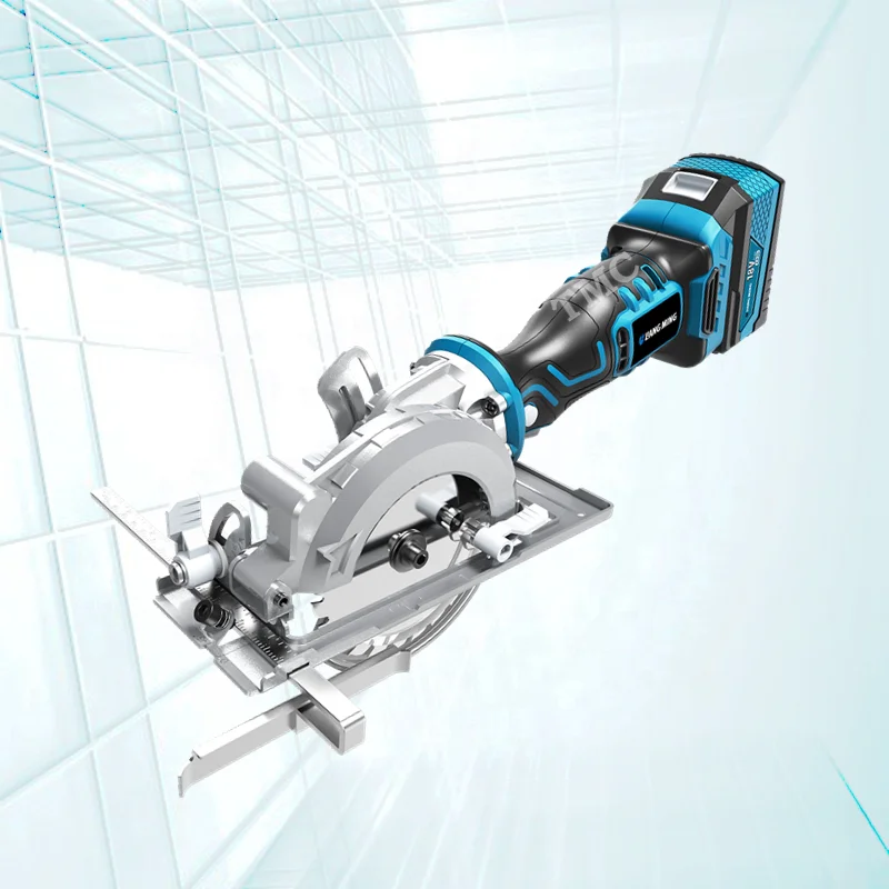 Электроинструменты, электрическая литиевая батарея, беспроводной бесщеточный задний двигатель, мини-циркулярная пила, модель CS-B0118
