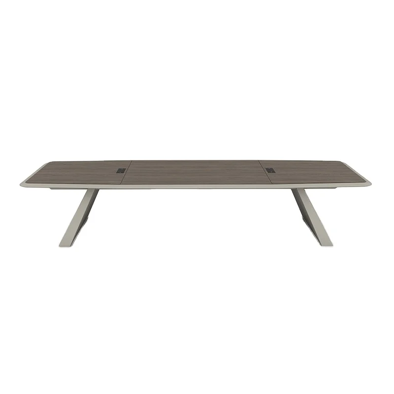 Factory Price High Quality Big Rectangle Customized Modern Boardroom Meeting Table Office Furniture Conference Room Desk