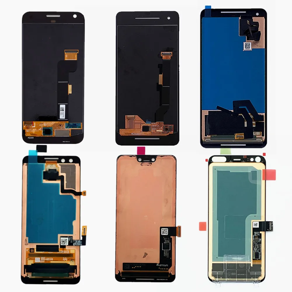 AMOLED LCD Display Screen Replacement Touch Screen Digitizer Assembly Display For Google Pixel XL 2 2XL 3 3XL 3A 3AXL 4 4XL 4A